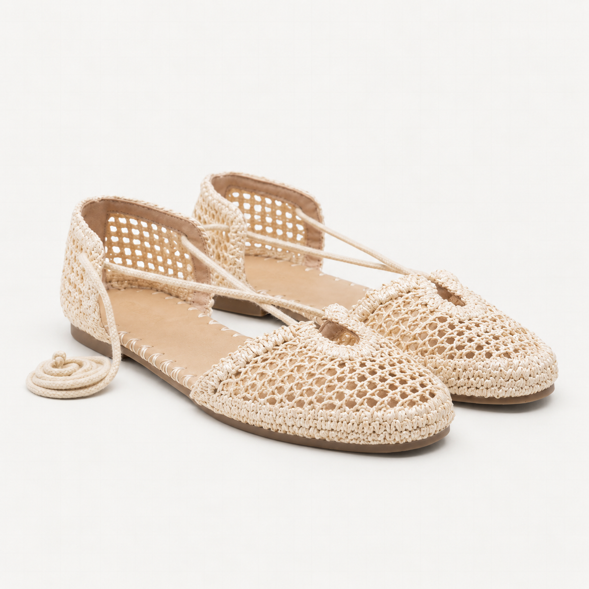 Sandálias SORRENTO — Bege estilo boho