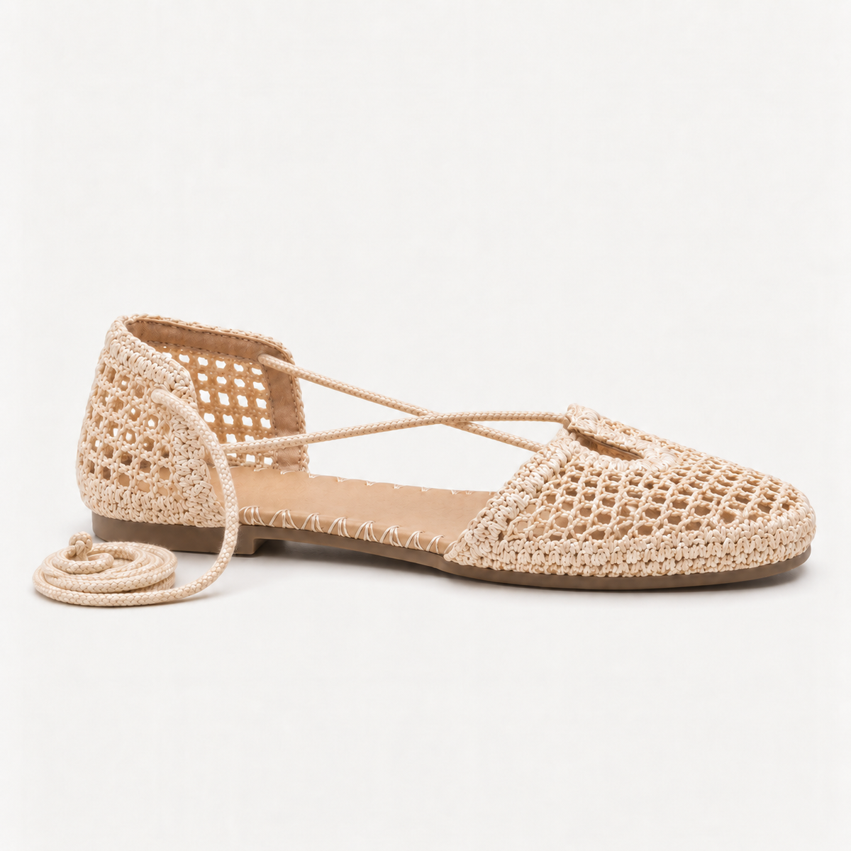 Sandálias SORRENTO — Bege estilo boho
